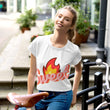 Sweet Fire Signature All-Over Print Crop Tee