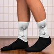 Double Bubble B&W Socks